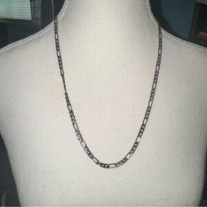 Vintage figaro chain necklace